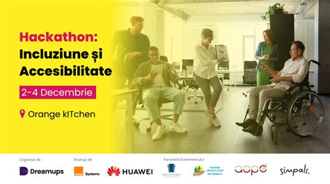 Hackathon pentru Incluziune și Accesibilitate în Moldova Vino să creăm