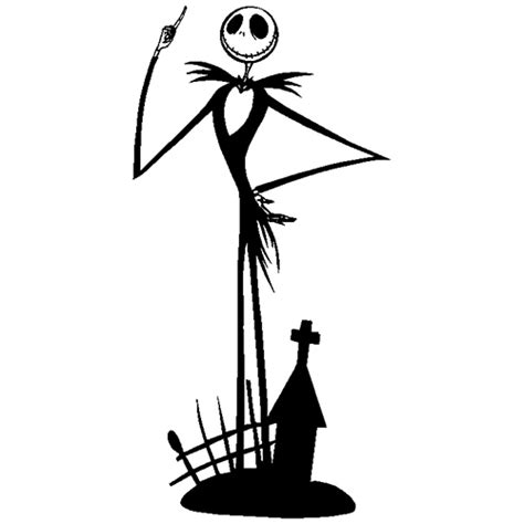 Jack Skellington Silhouette at GetDrawings | Free download