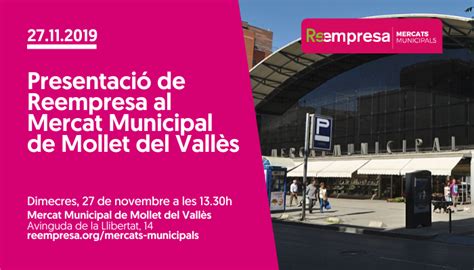 Reempresa Al Mercat Municipal De Mollet Reempresa