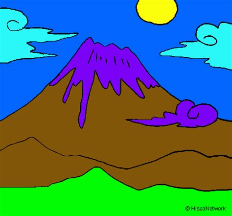 Dibujo De Monte Fuji Pintado Por Yesseniasusej En Dibujos Net El D A