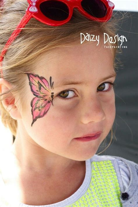 Butterfly Face Painting For Kids