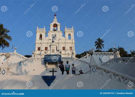 The Our Lady of the Immaculate Conception Church in Goa Editorial Stock Photo - Image of ...