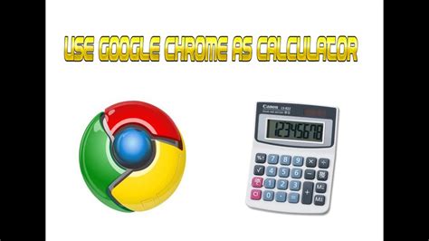 How To Use Google Chrome As Calculator YouTube