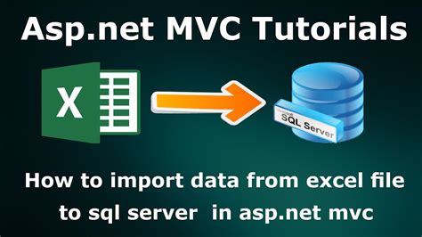 How To Import Data From Excel File To Sql Server Database In