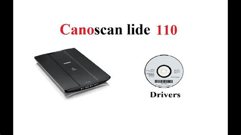 Canoscan lide 110 | Driver - YouTube