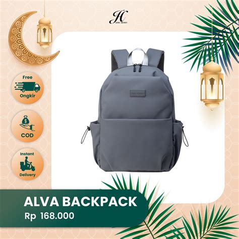 Jual Jims Honey Tas Ransel Pria Wanita Unisex Alva Backpack Shopee