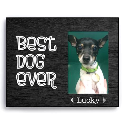 Custom Personalization Solutions Best Dog Ever Personalized Picture