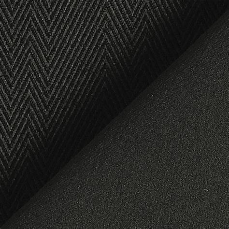 Tissu Occultant Chevrons Noir Tissu En Polyester