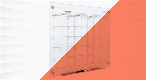 Take Control Of Your Time With A Monthly Wall Planner