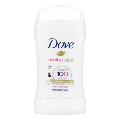 Deodorant Antiperspirant Stick Dove Invisible Care Floral Touch 40 Ml