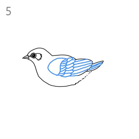 How To Draw A Mockingbird Step By Step Easy Drawing Guides Drawing