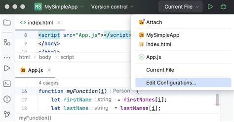 Debug Javascript In Chrome Intellij Idea Documentation