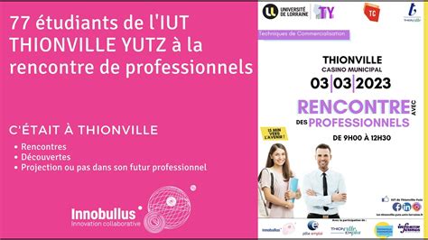 Projet Personnel Professionnel Avec Tudiants Tc Iut Thionville Yutz