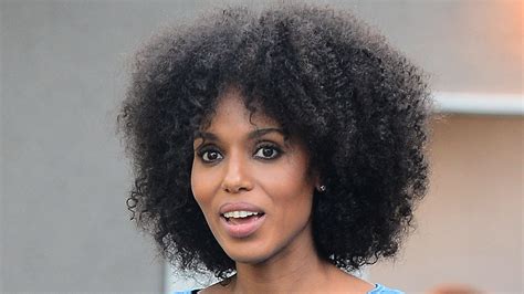 Kerry Washington Real Hair