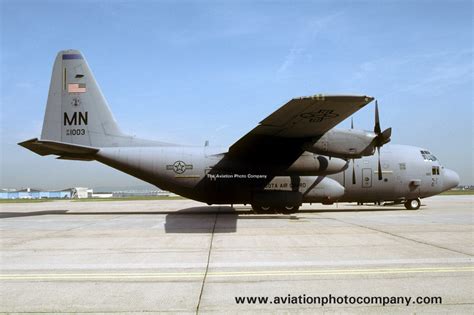 The Aviation Photo Company C Hercules Lockheed Usaf Minnesota