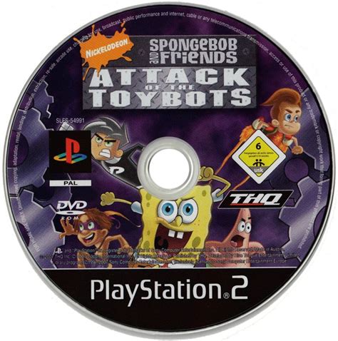 Nicktoons: Attack of the Toybots cover or packaging material - MobyGames