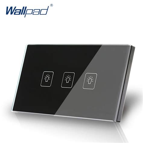 Aliexpress Buy Gang Way Us Au Standard Wallpad Touch Switch