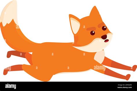 Cartoon Fox Running