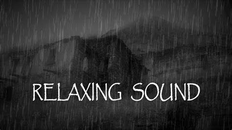 Relaxing Sound White Noise Best Sound For Sleeping 6 Hours Of Rain Asmr Calm Youtube