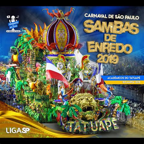 Carnaval SP 2019 Sambas de Enredo das Escolas de Samba de São Paulo