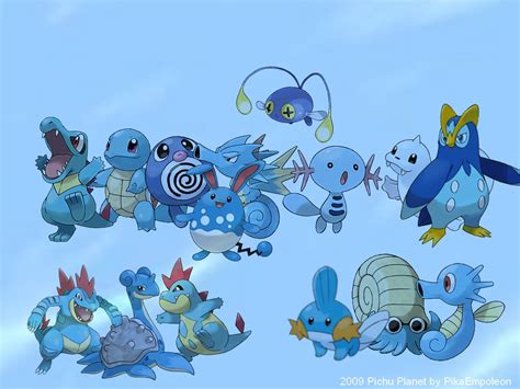 Pokemon Ruby Pokedex: Water Pokemon