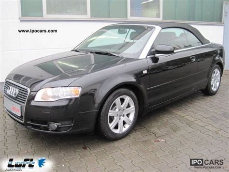 2008 Audi A4 Cabriolet 3 0 TDI Quattro Let Car Photo And Specs