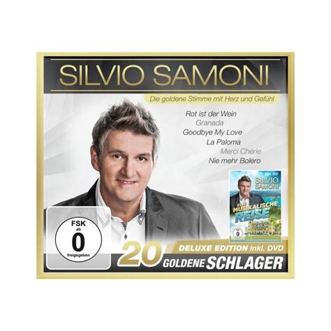 Silvio Samoni 20 Goldene Schlager CD DVD CD Hal Ruinen