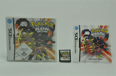 Nintendo Ds Pokemon Platin Edition Ger In Original Box Catawiki