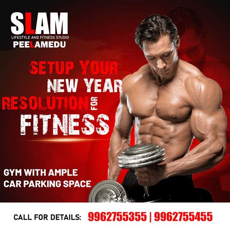 Setup your New Year Resolution for Fitness. Start Today from SLAM