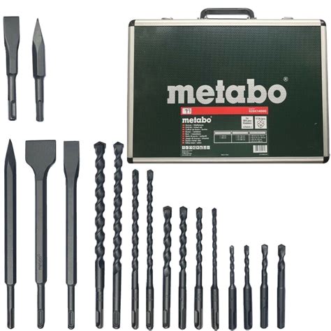 Metabo Bohrer Und Meissel Set In Alukoffer Kaufland De