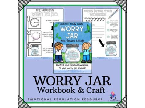 Worry Jar Coping Strategies For Anxiety Sel Teaching Resources