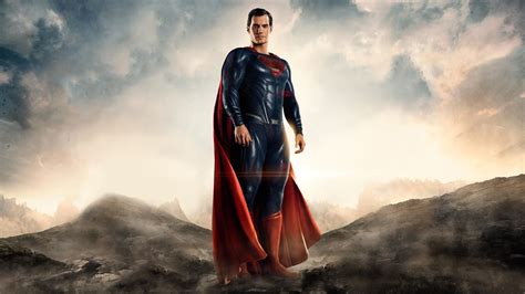 Black Superman Henry Cavill Wallpaper