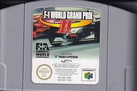 F World Grand Prix Ii Nintendo Spil A Grade Genbrug