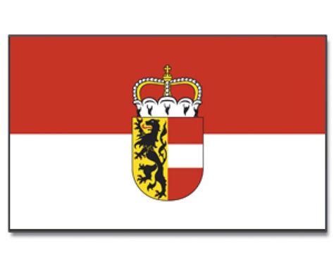 Flagge Salzburg mit Wappen 90 x 150 Bundesländer Österreich