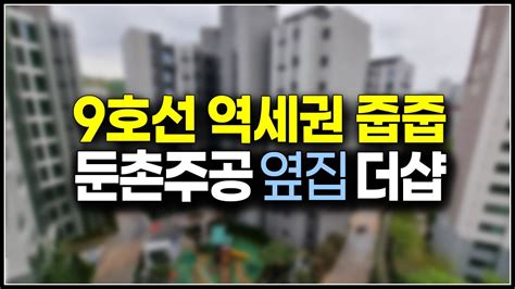 마감둔촌주공 옆 줍줍 아파트 9호선 역세권 1군브랜드 40평대 Youtube