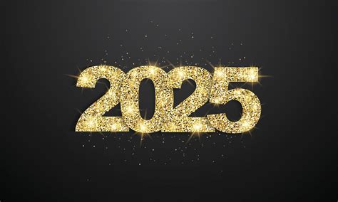 2025 Happy New Year Background Design Greeting Card Banner Poster