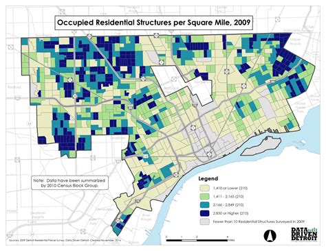 City of Change – Occupancy Density in Detroit’s Residential