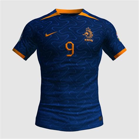 Netherlands Away Euro Concept Kit Fifa Kit Creator Showcase