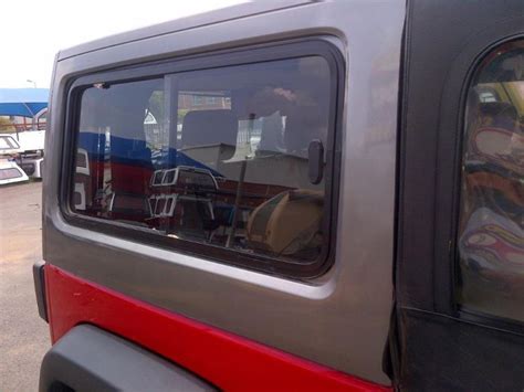 Jeep Hardtop Sliding Windows