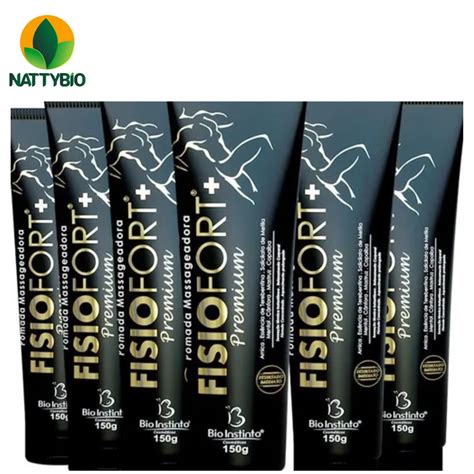 Kit Pomada Massageadora Fisiofort Premium Bio Instinto Shopee Brasil