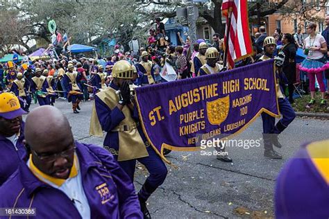 St Augustine High School Marching Band Photos and Premium High Res ...