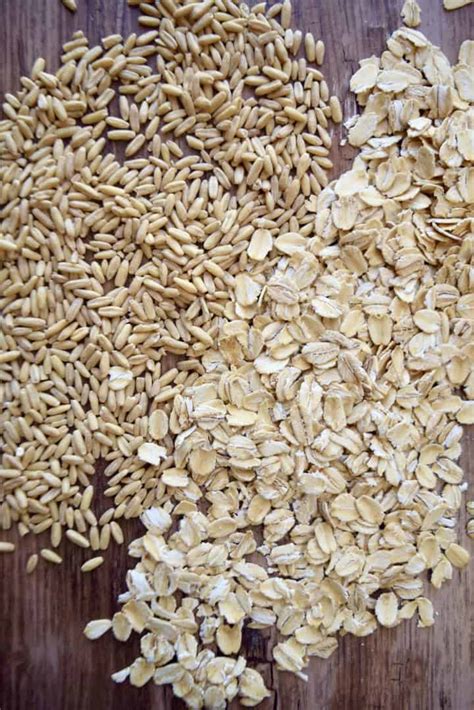 Oat Groats Vs Rolled Oats What Are The Differences • The Incredible Bulks