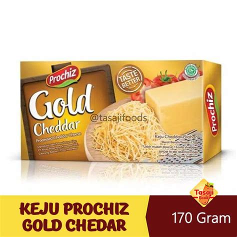 Jual Keju Prochiz Gold Chedar 170 Gram Di Lapak Tasaji Food Bukalapak