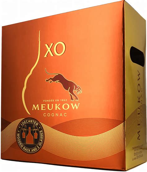 Meukow Xo Rack Glasses Cognacs Xo Bondston