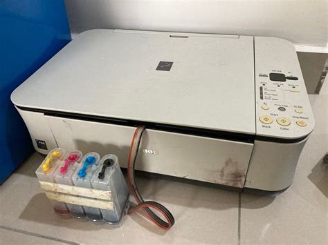 Canon Printer Mp258 Kena Repairsetup Sendiri Ink Tank Computers