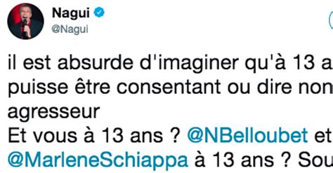 Le Tweet De Nagui Qui Agite Le D Bat Sur L Ge Du Consentement Sexuel