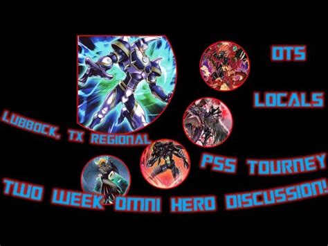 Yu Gi Oh Dah Discussion Lubbock TX Regional PS5 Tournament And