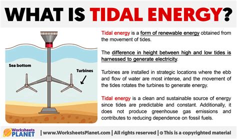 tidal energy