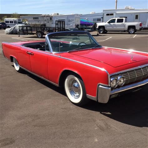 1964 Lincoln Continental Convertible For Sale Magnusson Classic Motors In Scottsdale Az Us