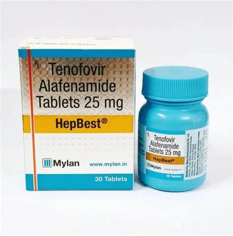 Hepbest Tenofovir Alafenamide Tablets Mylan Pharmaceuticals Pvt Ltd At